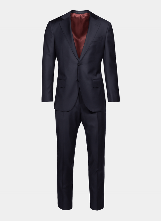 Anzug Satorial Schurwolle Signature Navy
