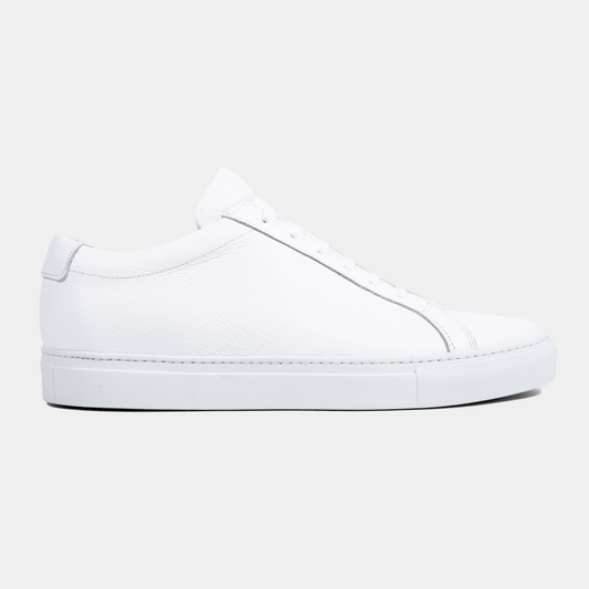 Sneaker Leder Dollaro Weiß