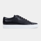 Sneaker Leder Dollaro Schwarz