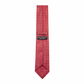 Krawatte Seide Print Chain Made in Italy Red