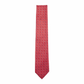 Krawatte Seide Print Chain Made in Italy Red