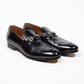 Horsebit Loafer Leder Schwarz - Schuhe
