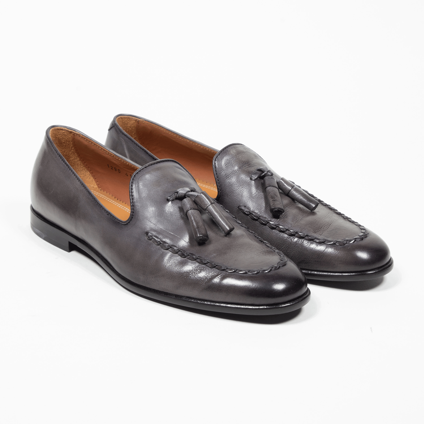 Antonio Maurizi Tassel Loafer Garda Grey - Schuhe