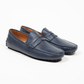Mokassins Hirschleder Navy