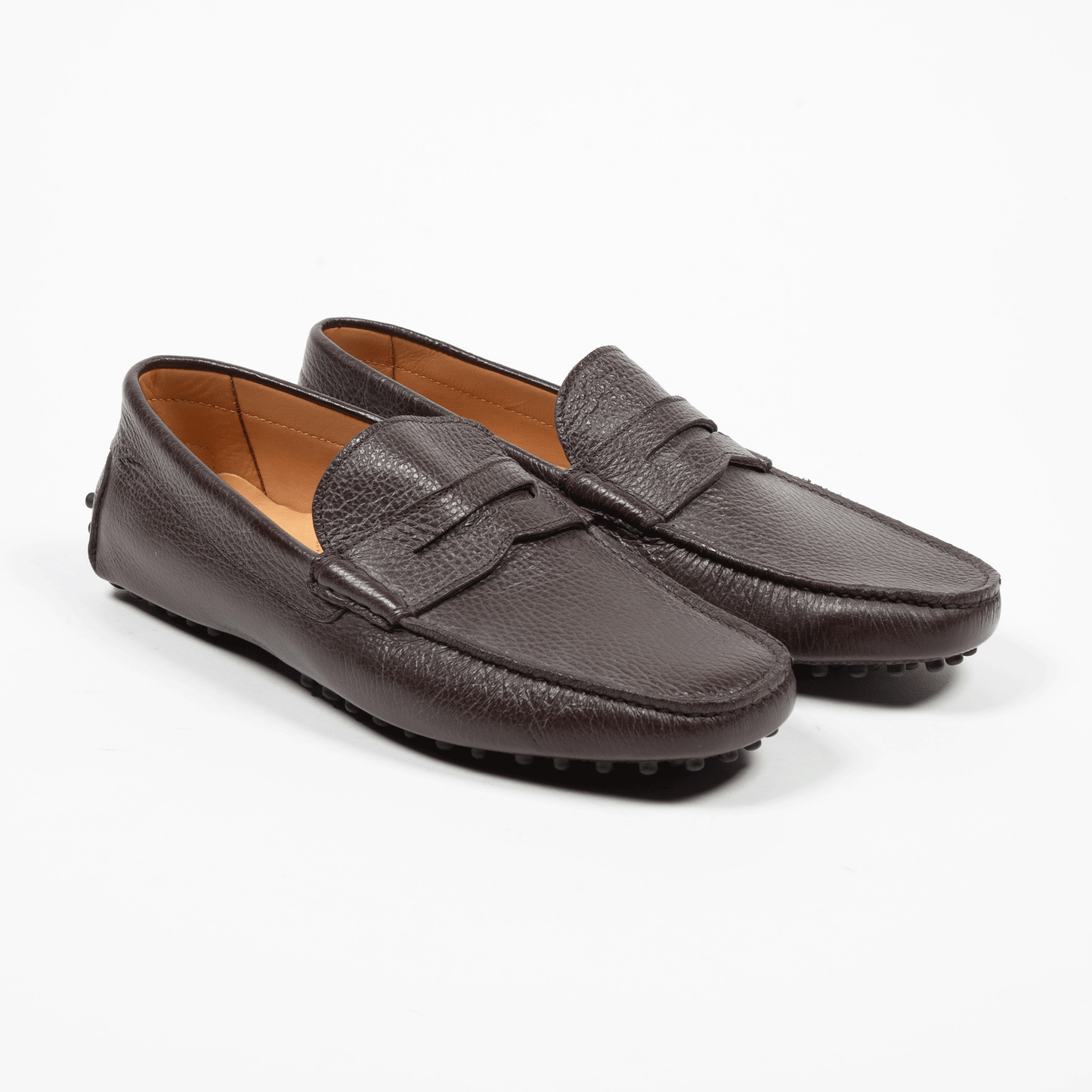 Suitery Mokassins Hirschleder Dark Brown