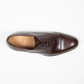 Oxford Schuhe Leder Cap Toe - Dunkelbraun - Made in Spain