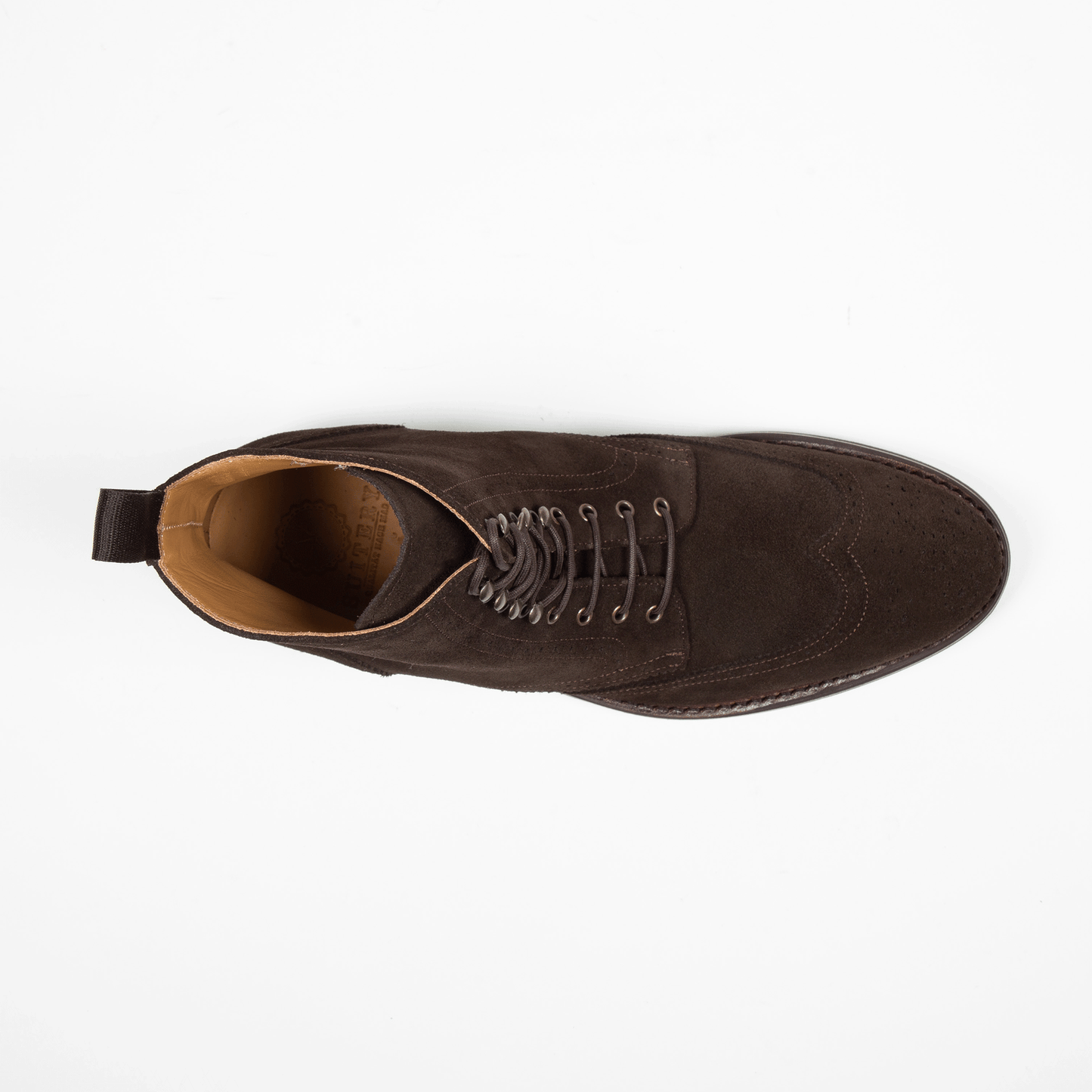 Stiefel Velours Leder Zurigo Brown