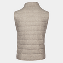 Steppweste Daune Vitale Barberis Canonico Light Grey