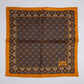 Einstecktuch Seide Stars Orange Made in England