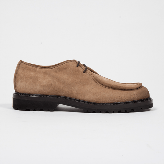 Antonio Maurizi Norweger Velours Leder Softy Beige