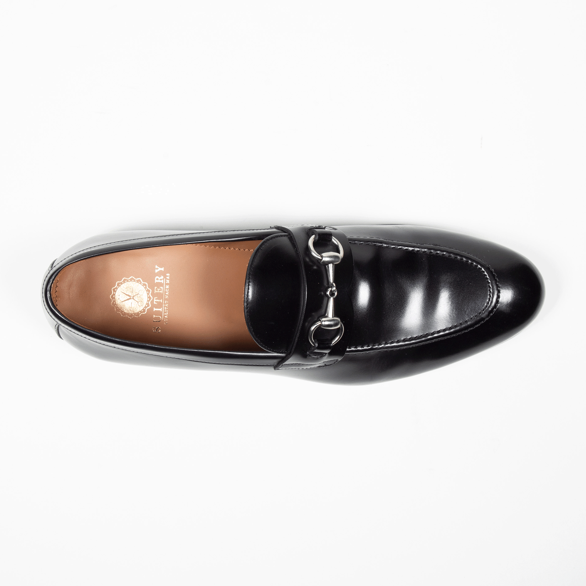 Horsebit Loafer Leder Schwarz - Schuhe