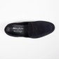 Antonio Maurizi Penny Loafer Velours Leder Gummisohle Navy - Schuhe