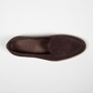 Yanko Belgian Laofer Velours Leder Sommelier Café - Schuhe