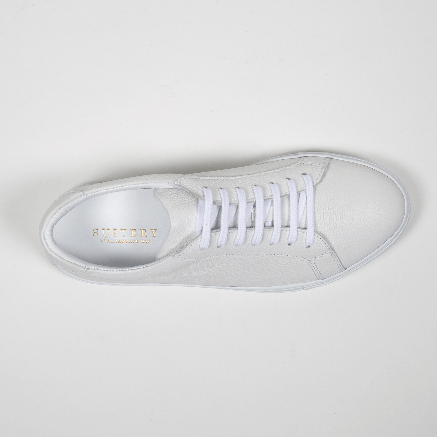 Sneaker Leder Willer Weiß
