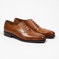 Oxford Schuhe Leder Cap Toe - Honey - Made in Spain