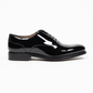 Oxford Schuh Lackleder Schwarz