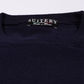 Rundhals Pullover Merinowolle Navy