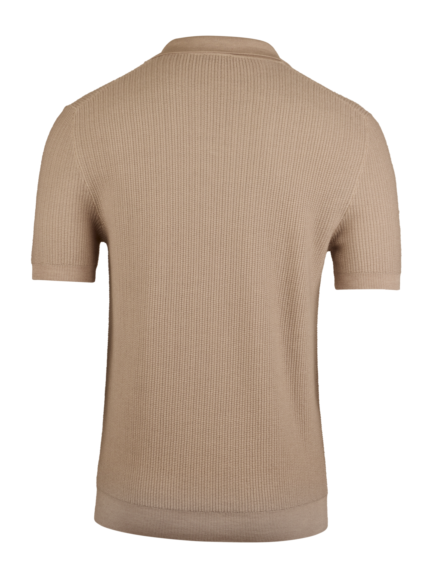 Stenströms Polo Shirt Dyed Merino Beige
