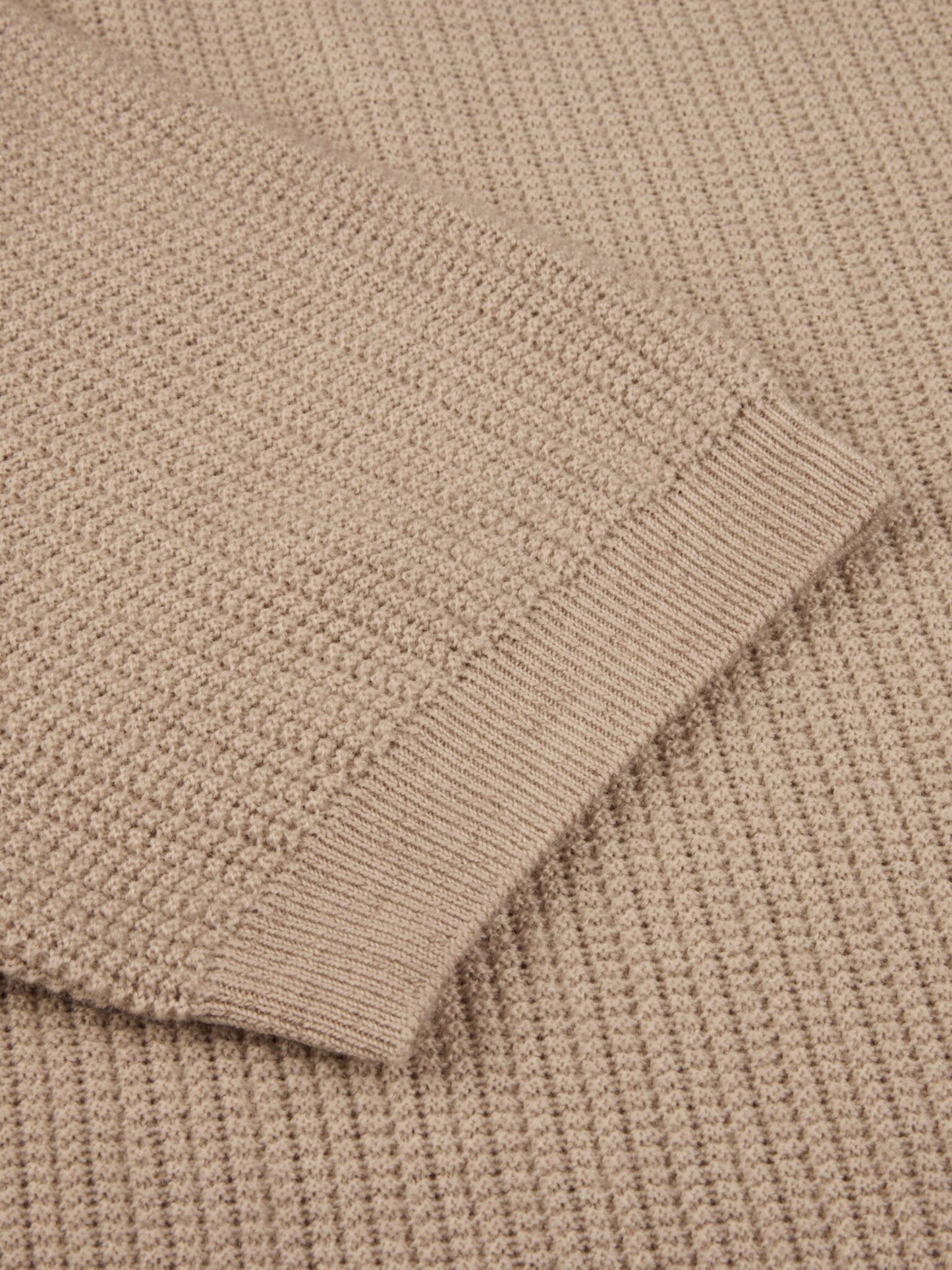 Stenströms Polo Shirt Dyed Merino Beige