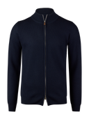 Stenströms Strickjacke Knitted Merino Woll Navy