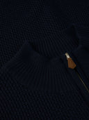Stenströms Strickjacke Knitted Merino Woll Navy