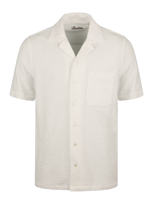 Stenströms Resort Shirt Weiß