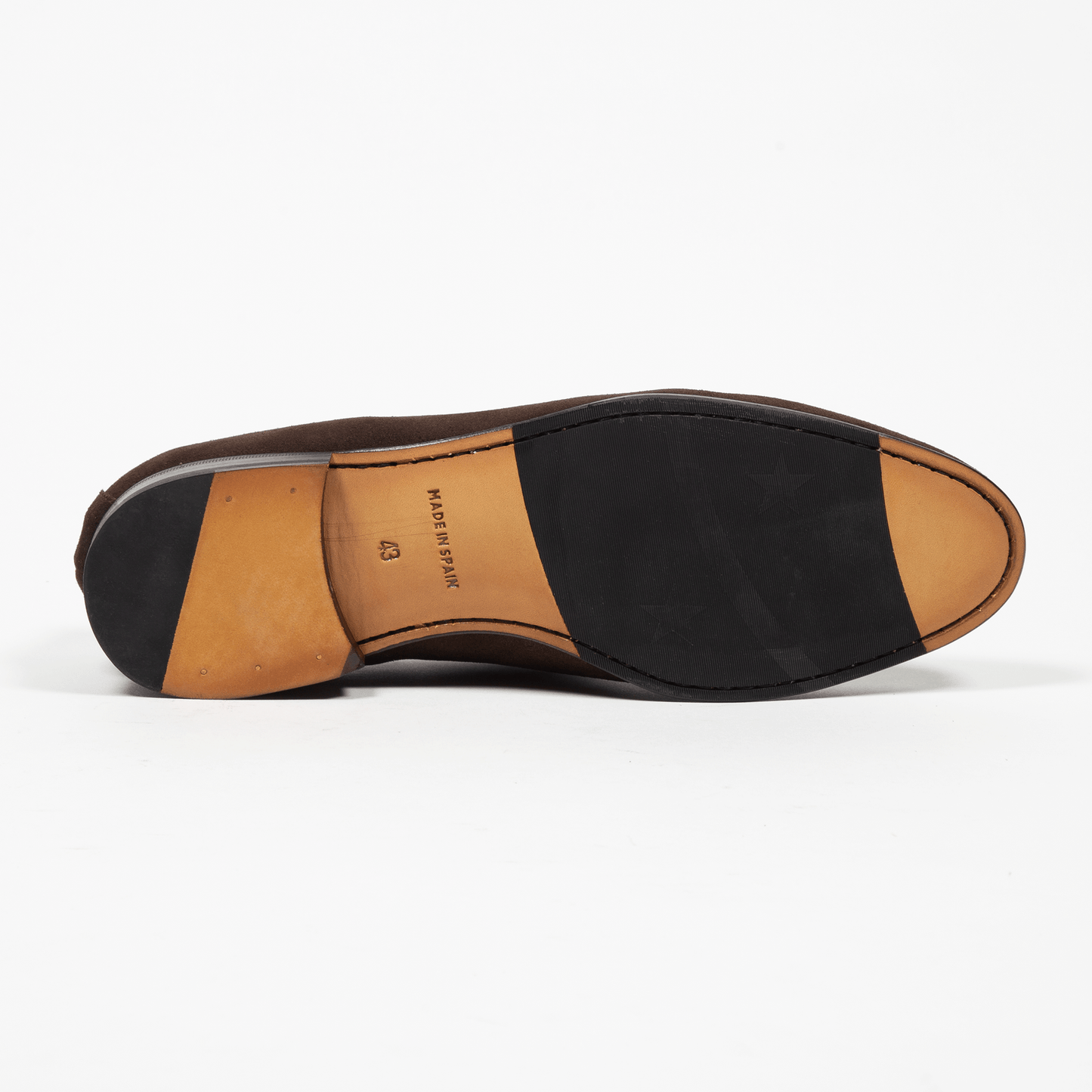 Horsebit Loafer Velours Leder Braun - Schuhe