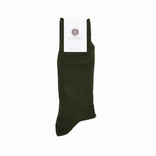 Anzugssocken Dark Green