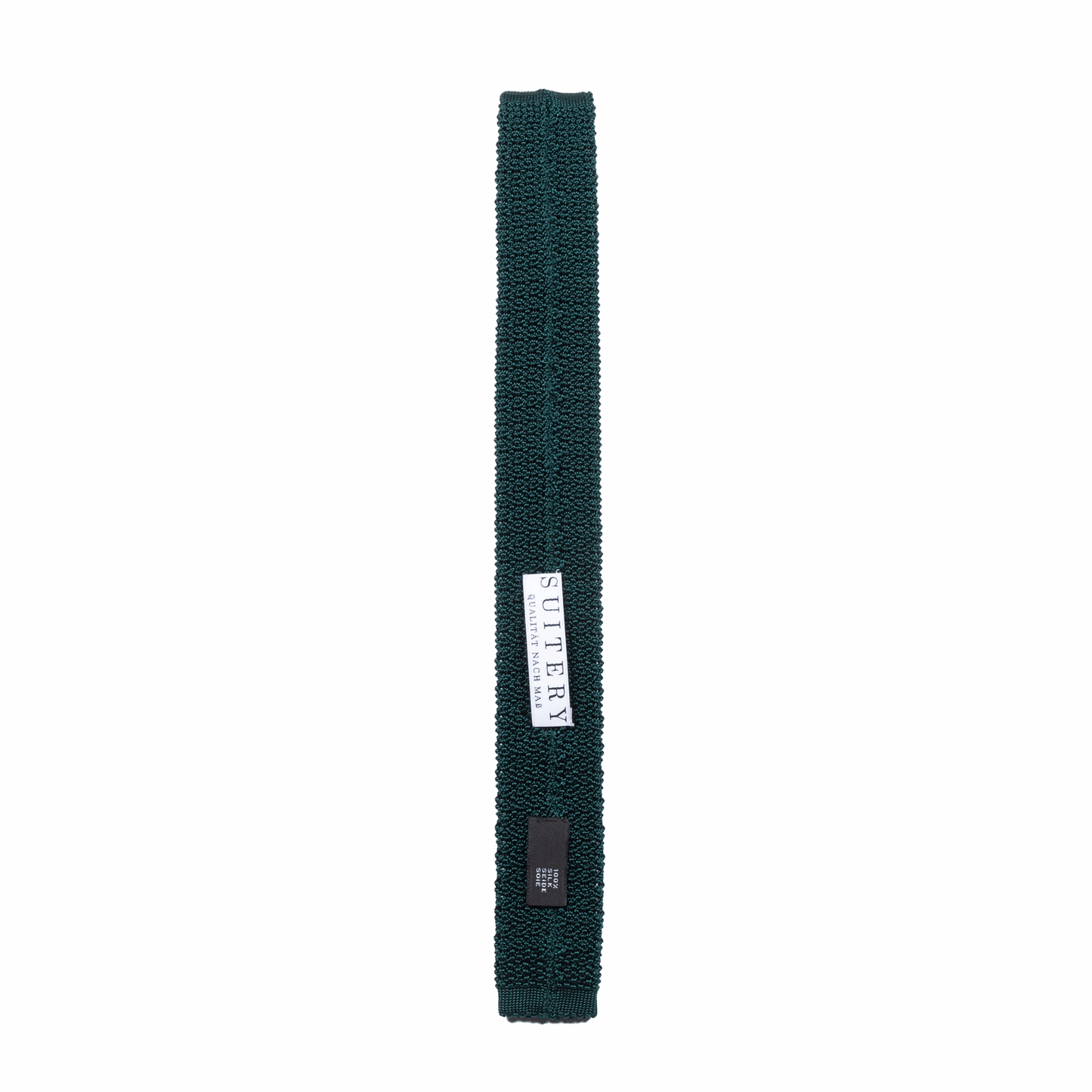 Strickkrawatte Made in Germany Dark Green