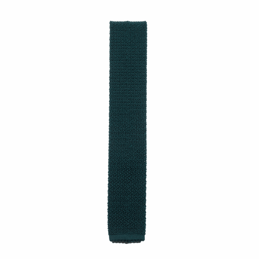 Strickkrawatte Made in Germany Dark Green