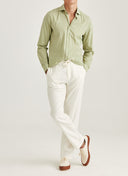 Morris Stockholm Fenix Leinenhose Off White