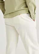 Morris Stockholm Fenix Leinenhose Off White