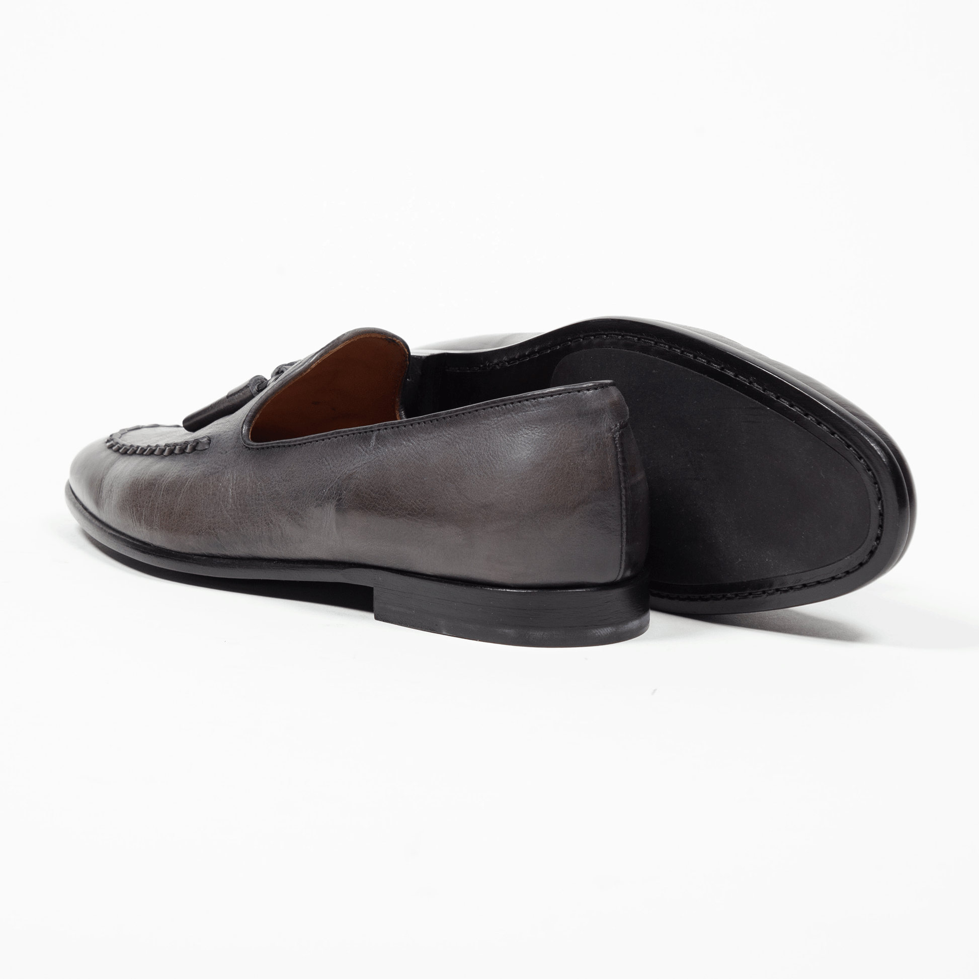 Antonio Maurizi Tassel Loafer Garda Grey - Schuhe
