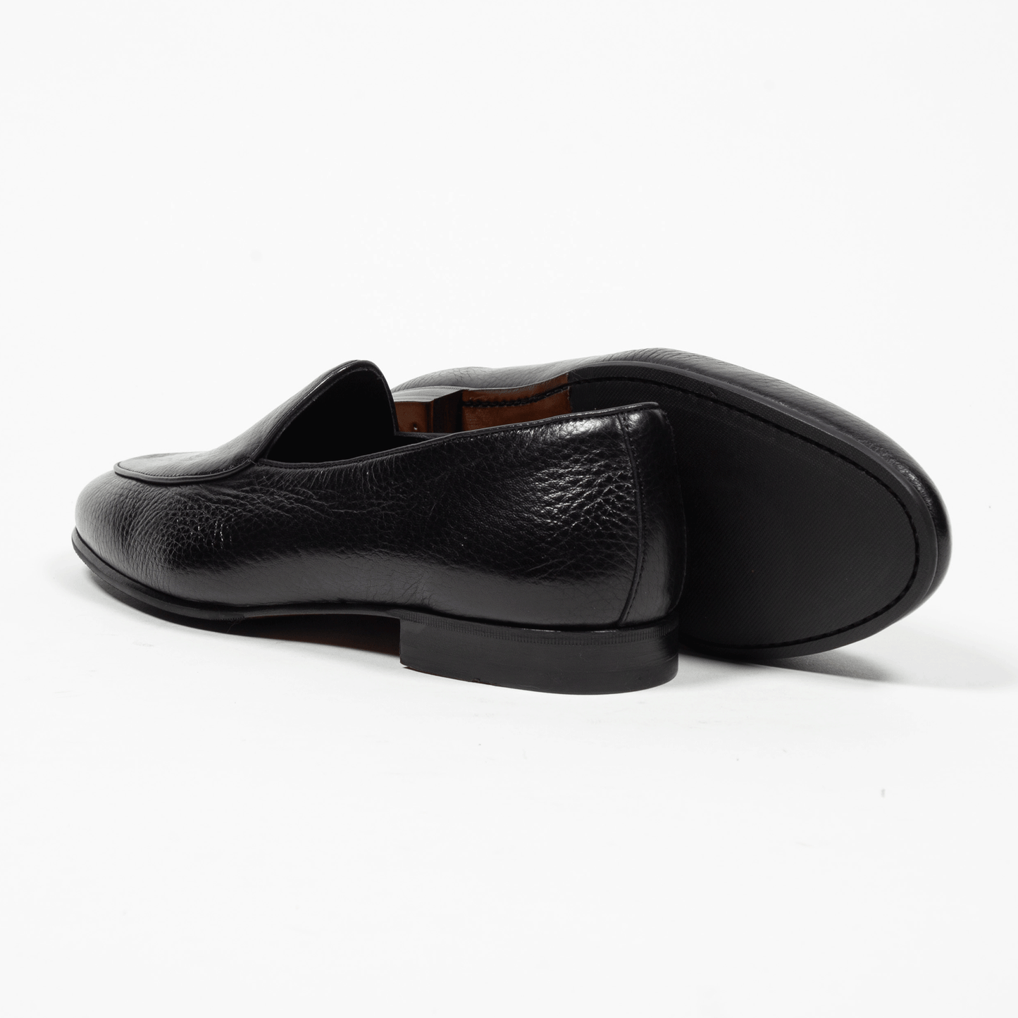 Yanko Belgian Laofer Suela Black - Schuhe