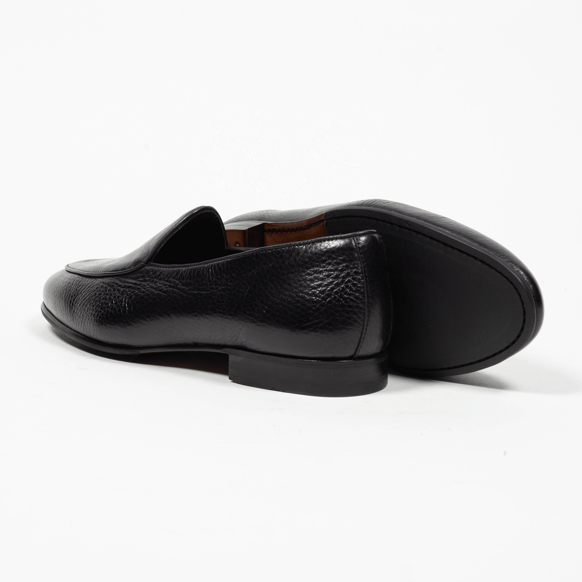 Yanko Belgian Laofer Suela Black - Schuhe