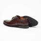 Oxford Schuhe Leder Cap Toe - Dunkelbraun - Made in Spain