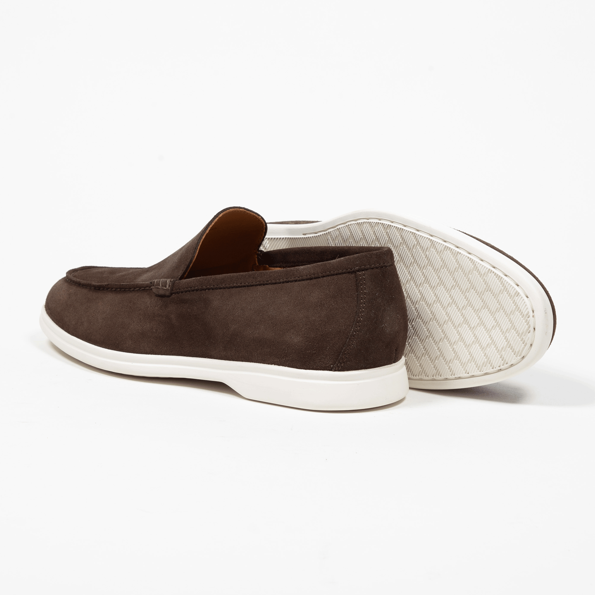 City Laofer Velours Leder Camoscio Café - Schuhe