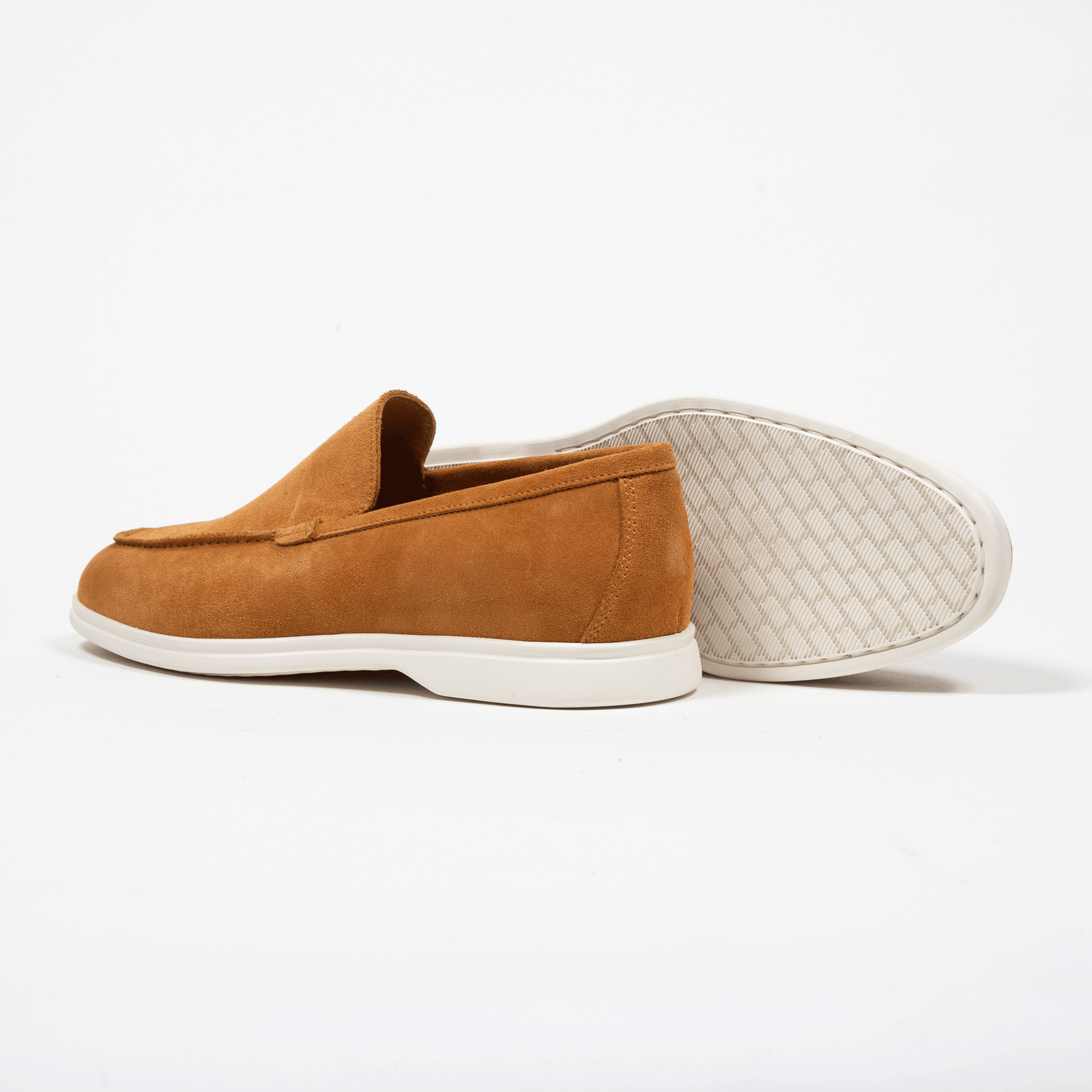 City Laofer Velours Leder Camoscio Beige - Schuhe