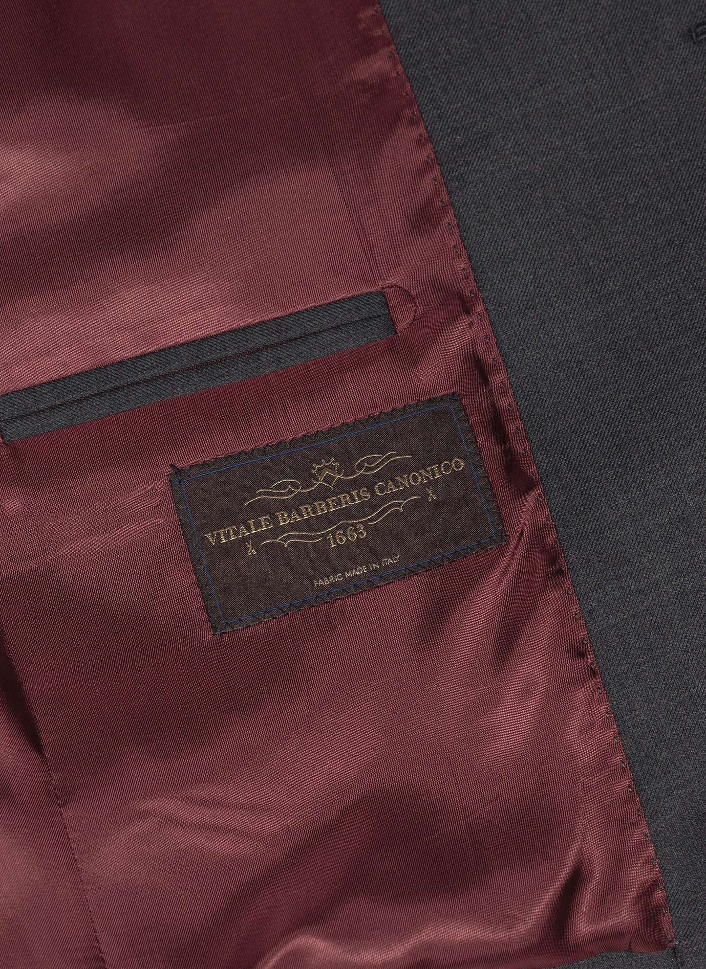 Anzug Satorial Schurwolle Signature Grey