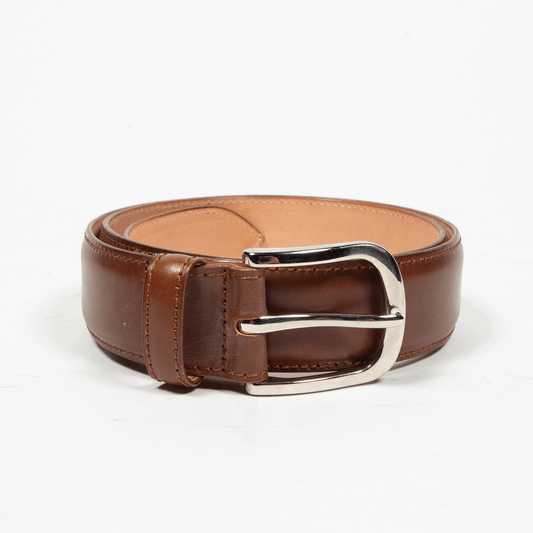 Gürtel Kreis Ledermanufaktur 35mm Leder Brown