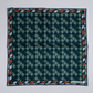 Einstecktuch Seide Mosaik Green Made in England