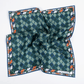 Einstecktuch Seide Mosaik Green Made in England