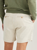 Fenix Leinen Bermudas Morris Stockholm Off White