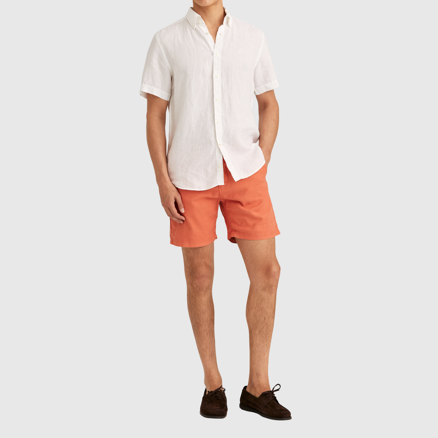 Fenix Leinen Bermudas Morris Stockholm Orange