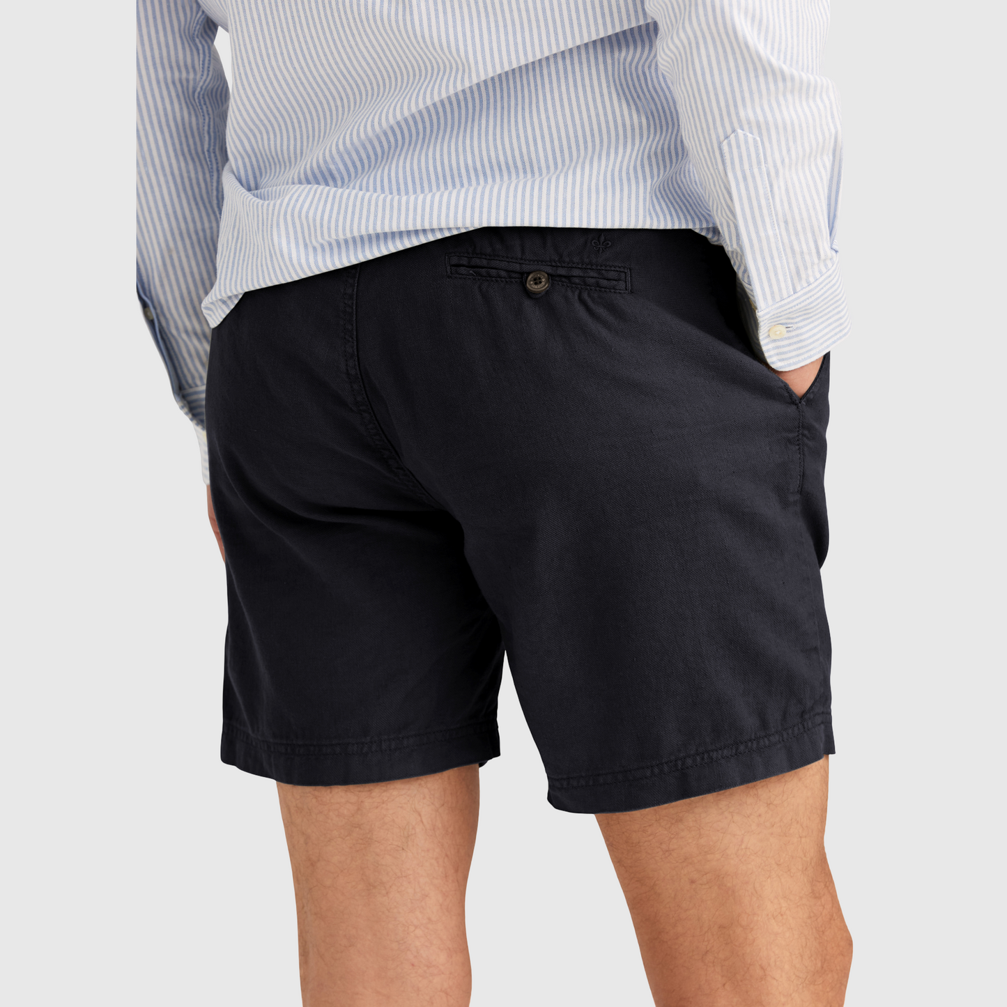 Fenix Leinen Bermudas Morris Stockholm Navy