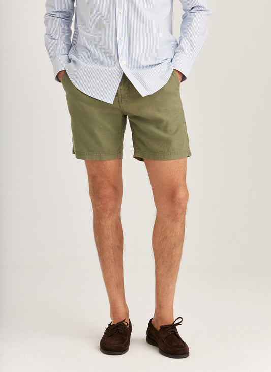 Fenix Leinen Bermudas Morris Stockholm Olive