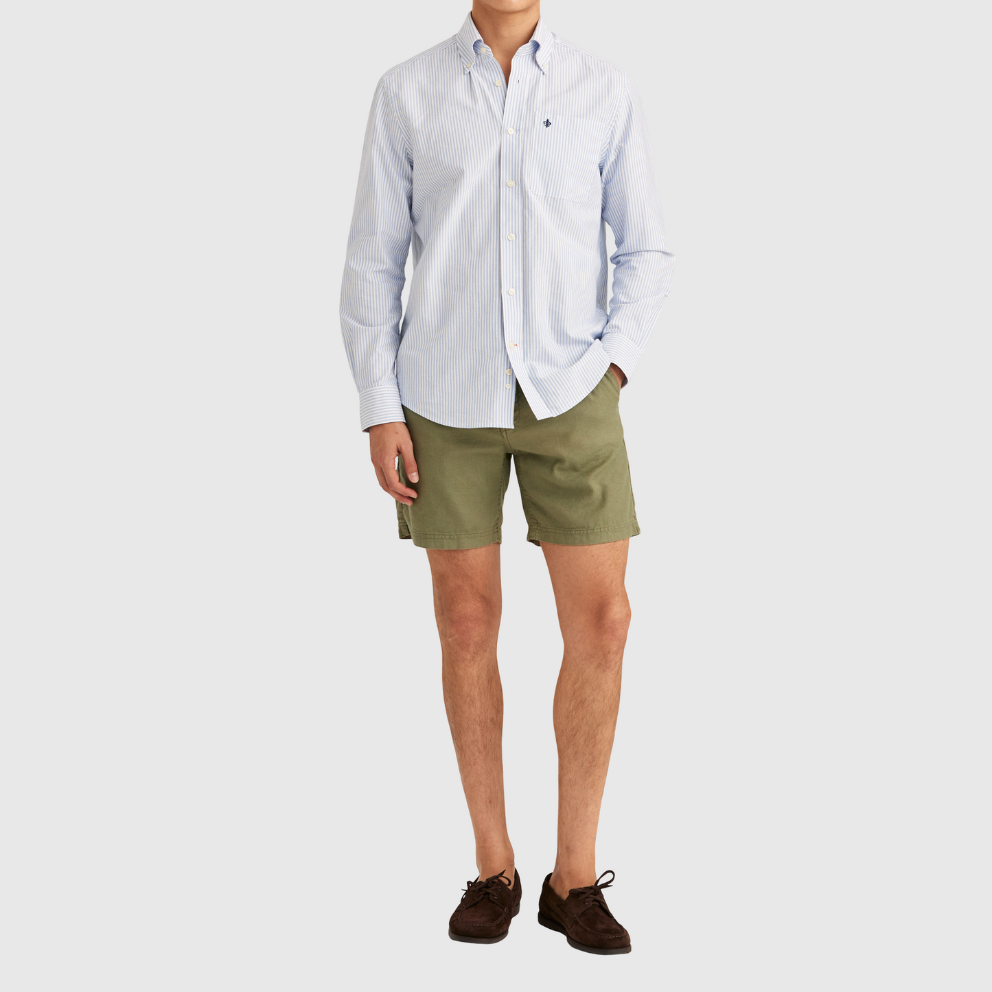 Fenix Leinen Bermudas Morris Stockholm Olive