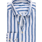Stenströms Oxford-Hemd Blau Gestreift