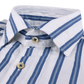 Stenströms Oxford-Hemd Blau Gestreift