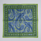 Einstecktuch Seide Paisley Lime Pie Made in England